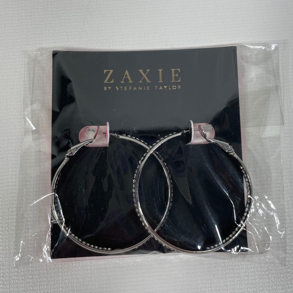 ZAXIE BY STEFANIE TAYLOR Hoop Earrings - Picture 1 of 3